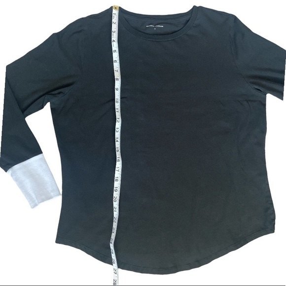 Universal Standard Petite Rhine Color Block Cuff Top Size 14-16 - Picture 6 of 8